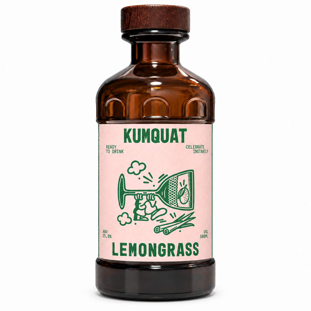 Kumquat & Lemongrass Infusion, 500 ml bottle