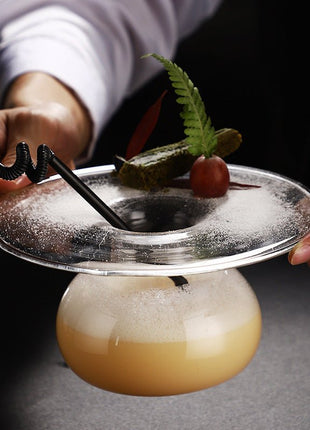 Bar Plate "Saturn" - Cocktail Ceremony