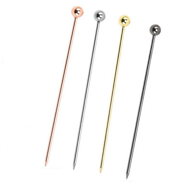 Bar stainless sticks (10 pis) - Cocktailceremony