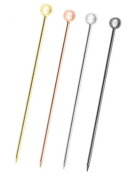 Bar stainless sticks (10 pis) - Cocktailceremony