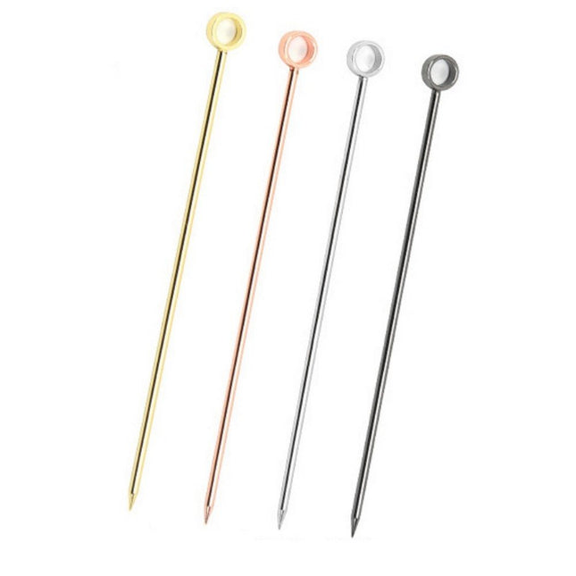 Bar stainless sticks (10 pis) - Cocktailceremony