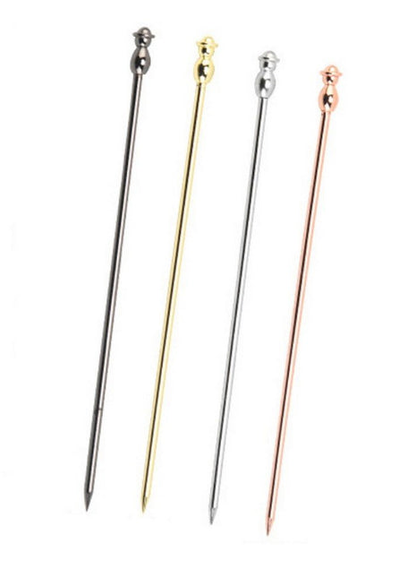 Bar stainless sticks (10 pis) - Cocktailceremony