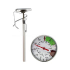 Coffee thermometer — clipped to a milk pitcher | Cocktail Ceremony