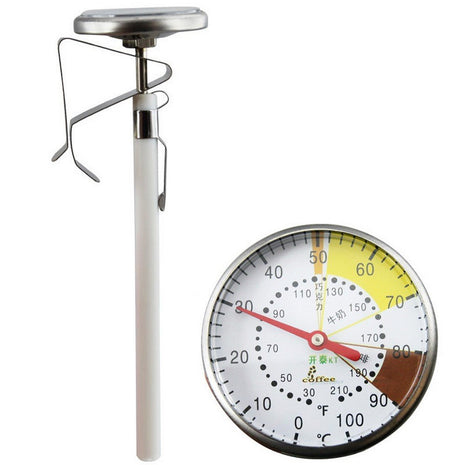 Coffee thermometer, clip-on milk frothing thermometer | Cocktail Ceremony