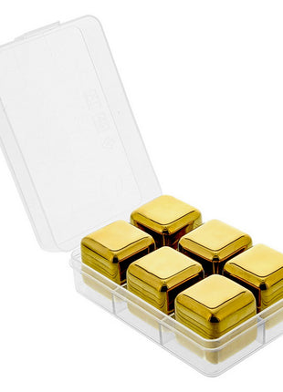 Metal ice cubes