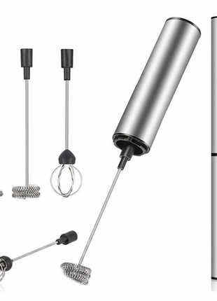 Electric Milk Frother - Clean Background