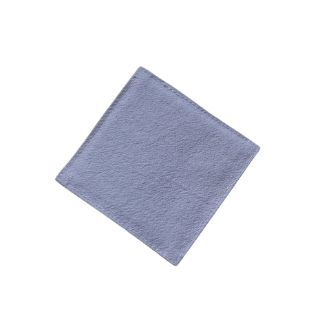 Fabric Coaster — Gray cotton (9×9 cm) - Cocktail Ceremony