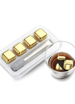 Metal ice cubes