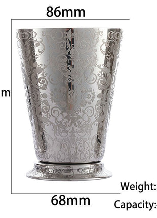 Metal cup Engraving - Cocktail Ceremony