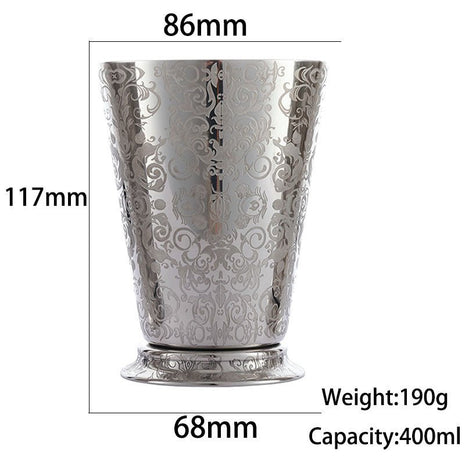Metal cup Engraving - Cocktail Ceremony