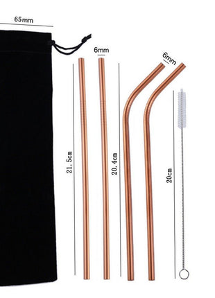 Metal straws - Cocktailceremony