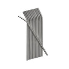 Steel bendy straws, 210mm — in a highball glass | Cocktail Ceremony