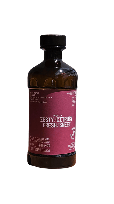 Piña Colada Cherry Milk Punch - Cocktail Ceremony