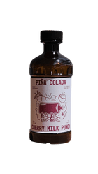 Piña Colada Cherry Milk Punch - Cocktail Ceremony