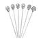 steel skull cocktail picks (pack of 10) - Cocktailceremony