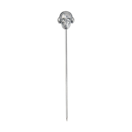 steel skull cocktail picks (pack of 10) - Cocktailceremony