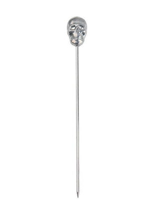 steel skull cocktail picks (pack of 10) - Cocktailceremony