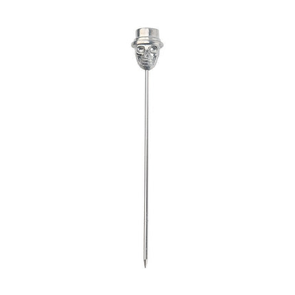 steel skull cocktail picks (pack of 10) - Cocktailceremony