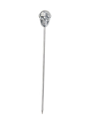 steel skull cocktail picks (pack of 10) - Cocktailceremony