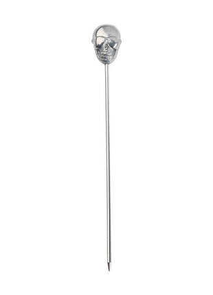 steel skull cocktail picks (pack of 10) - Cocktailceremony