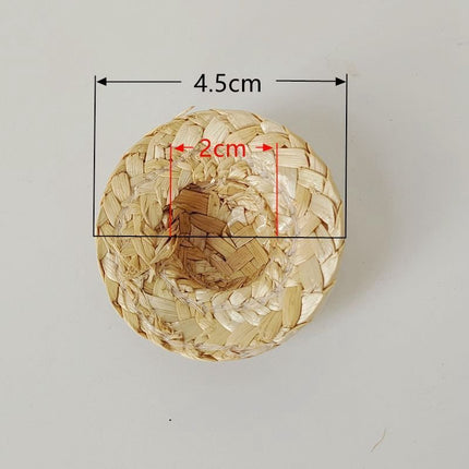 straw hat set of 50 - Cocktailceremony