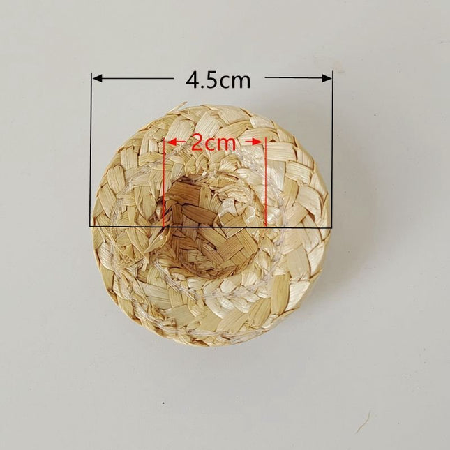 straw hat set of 50 - Cocktailceremony