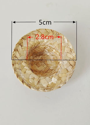 straw hat set of 50 - Cocktailceremony