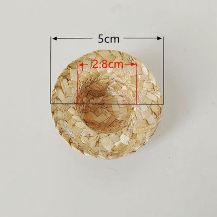 straw hat set of 50 - Cocktailceremony