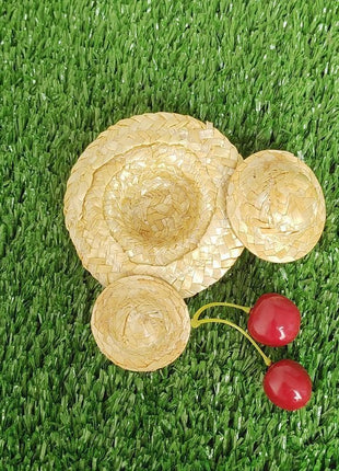 straw hat set of 50 - Cocktailceremony