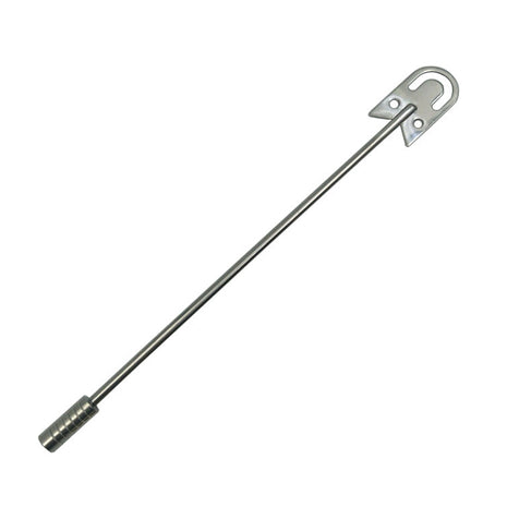 Metal rod with a hook on a white background | Cocktail Ceremony