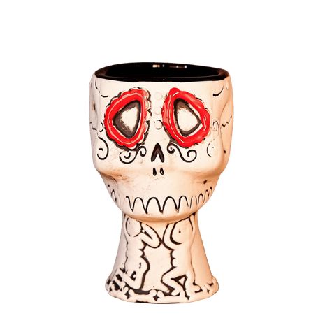 Tiki Mug — Blood Wheel Skull 450ml - Cocktail Ceremony