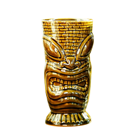 Tiki Mug — Castaway Island, Bronze 600ml - Cocktail Ceremony