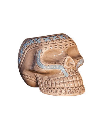 Tiki Mug — Deep Sea Skull, Gray 400ml - Cocktail Ceremony
