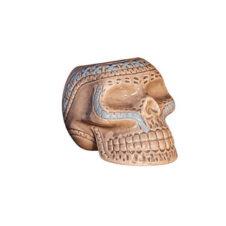 Tiki Mug — Deep Sea Skull, Gray 400ml - Cocktail Ceremony