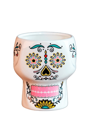 Tiki Mug — Neon Skull, Pink 300ml - Cocktail Ceremony