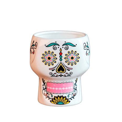 Tiki Mug — Neon Skull, Pink 300ml - Cocktail Ceremony