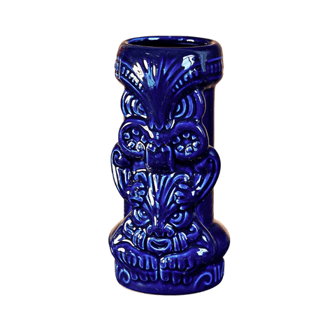 Tiki Mug — Owl, Blue 550ml - Cocktail Ceremony