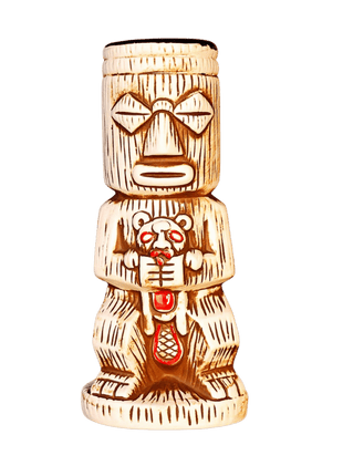 Tiki Mug — Samizun, Wood Grain 600ml - Cocktail Ceremony