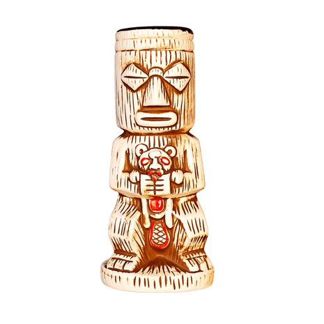 Tiki Mug — Samizun, Wood Grain 600ml - Cocktail Ceremony