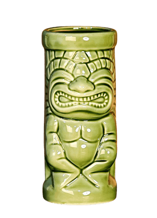 Tiki Mug — War God, Green 450ml - Cocktail Ceremony