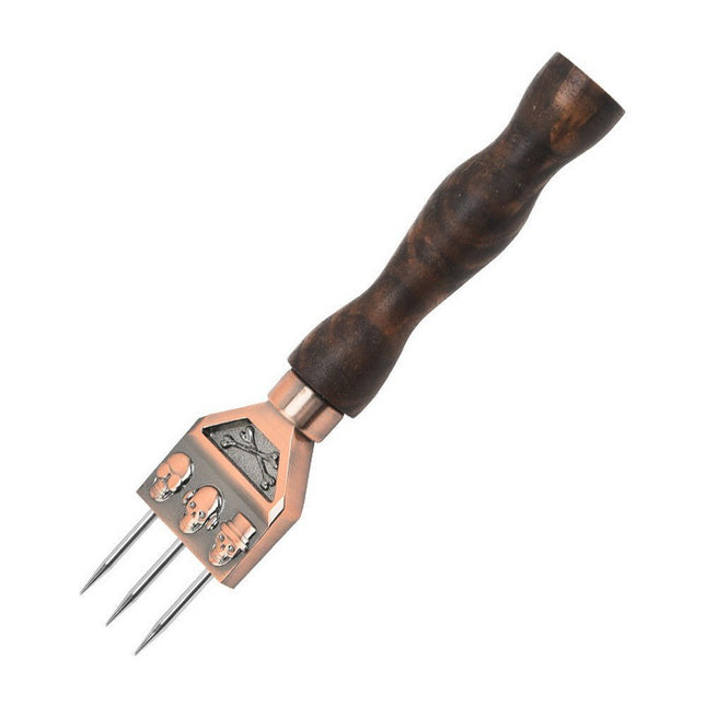 Triple - toothed stainless steel ice chisel - Cocktailceremony