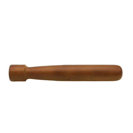 Wooden muddler, 180mm — head detail | Cocktail Ceremony